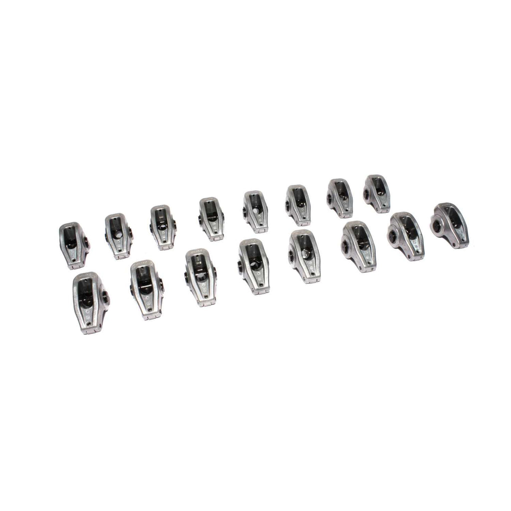 COMP Cams 17021-16 High Energy Aluminum 1.7 Ratio Roller Rocker Set for BBC 396-454 w/ 7/16" Stud