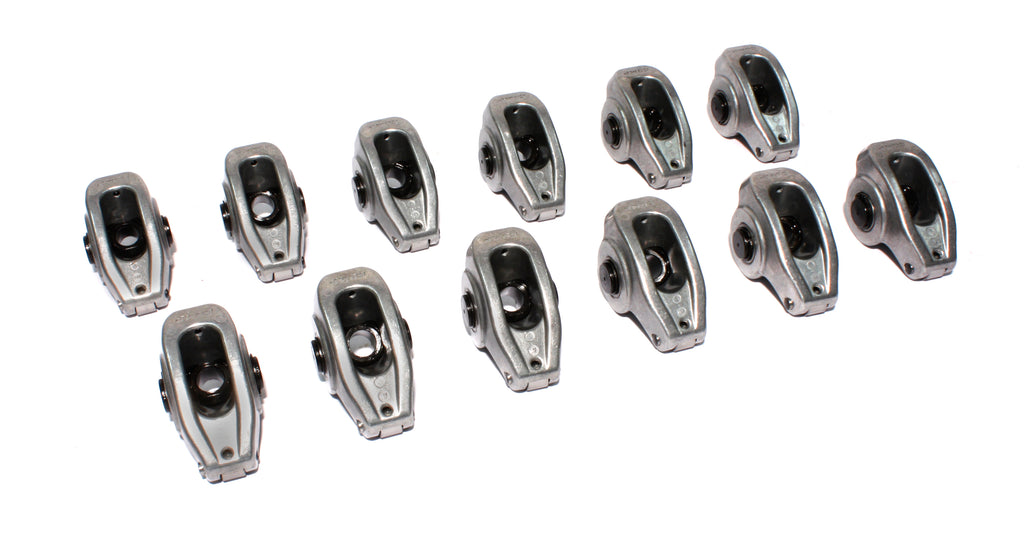 COMP Cams 17043-12 High Energy Aluminum 1.6 Ratio Roller Rocker Set of 12 for Ford w/ 3/8" Stud