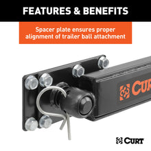 Load image into Gallery viewer, CURT 17063 Round Bar Weight Distribution Hitch with Lubrication, Sway Control (10-14K)