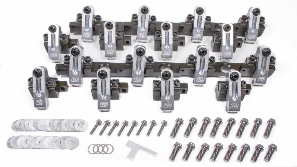 T AND D MACHINE 3101-170/170 BBC Shaft Rocker Arm Kit 1.70/1.70 Ratio
