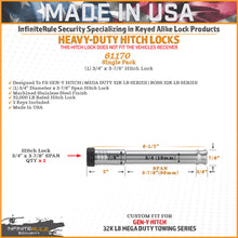Load image into Gallery viewer, GEN-Y Hitch GH-103911 InfiniteRule Security Lock