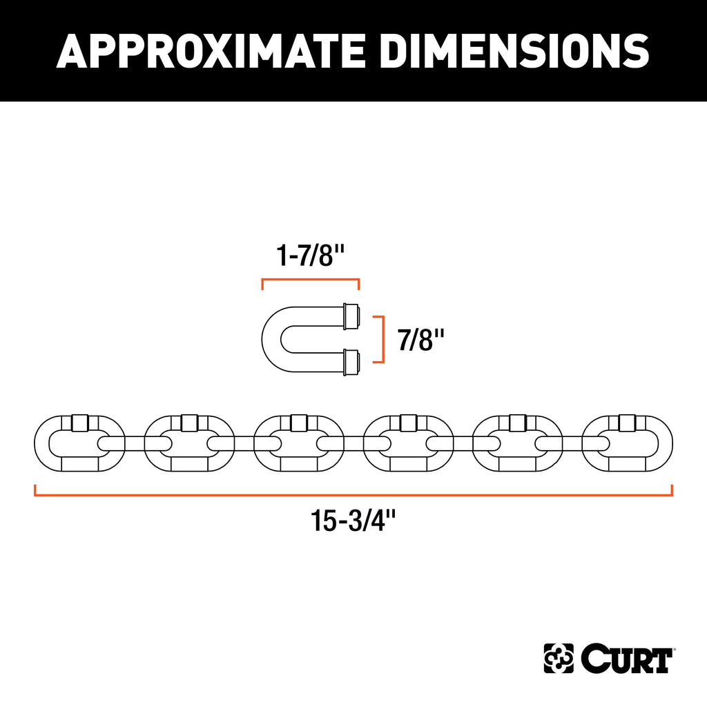 CURT 17111 Replacement Weight Distribution Chain Kit