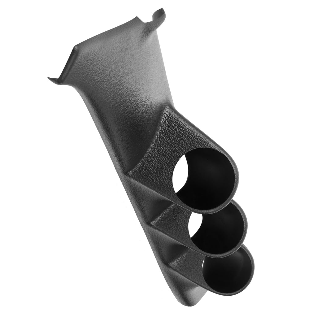 AutoMeter 17114 GAUGE MOUNT, A-PILLAR, FULL, TRIPLE, 2 1/16", BLAZER/S10 86-93 for Select Chevrolet S10, GMC Jimmy, GMC Syclone, GMC Typhoon