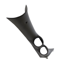 Load image into Gallery viewer, AutoMeter 17115 GAUGE MOUNT, A-PILLAR, FULL, DUAL, 2 1/16", SILVERADO/SIERRA 07.5-13 for Select Chevrolet Silverado 1500, Chevrolet Silverado HD, Chevrolet Silverado HD, GMC Sierra 1500, GMC Sierra HD, GMC Sierra HD