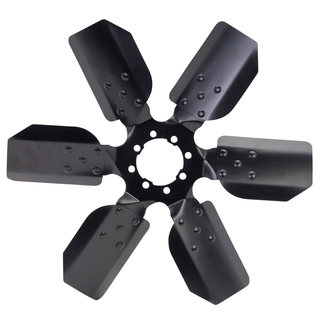 Derale 17117 17" Standard Rotation Fan Clutch Fan, Black