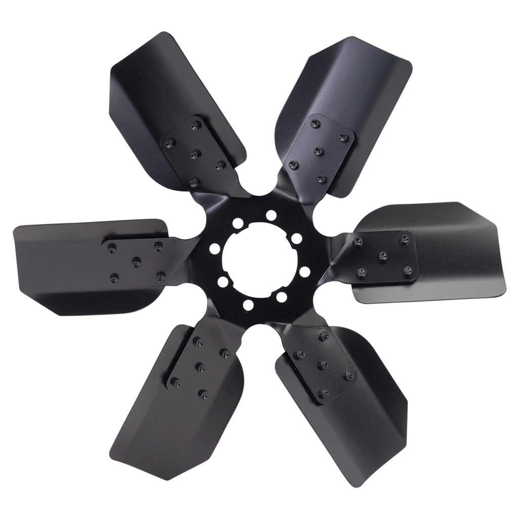 Derale 17117 17" Standard Rotation Fan Clutch Fan, Black