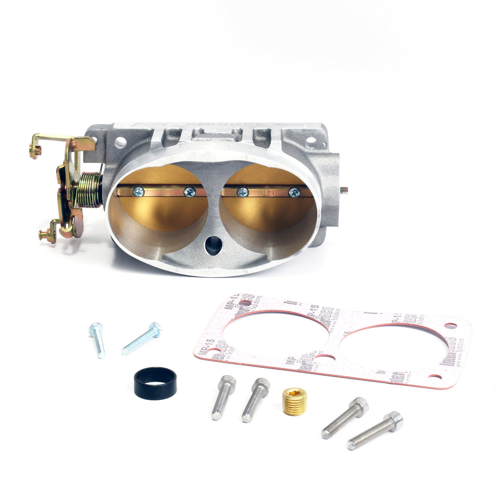 BBK Performance Parts 1711 1996-2001 MUSTANG COBRA 03-04 MACH 1 TWIN 65MM THROTTLE BODY for Select Ford Mustang
