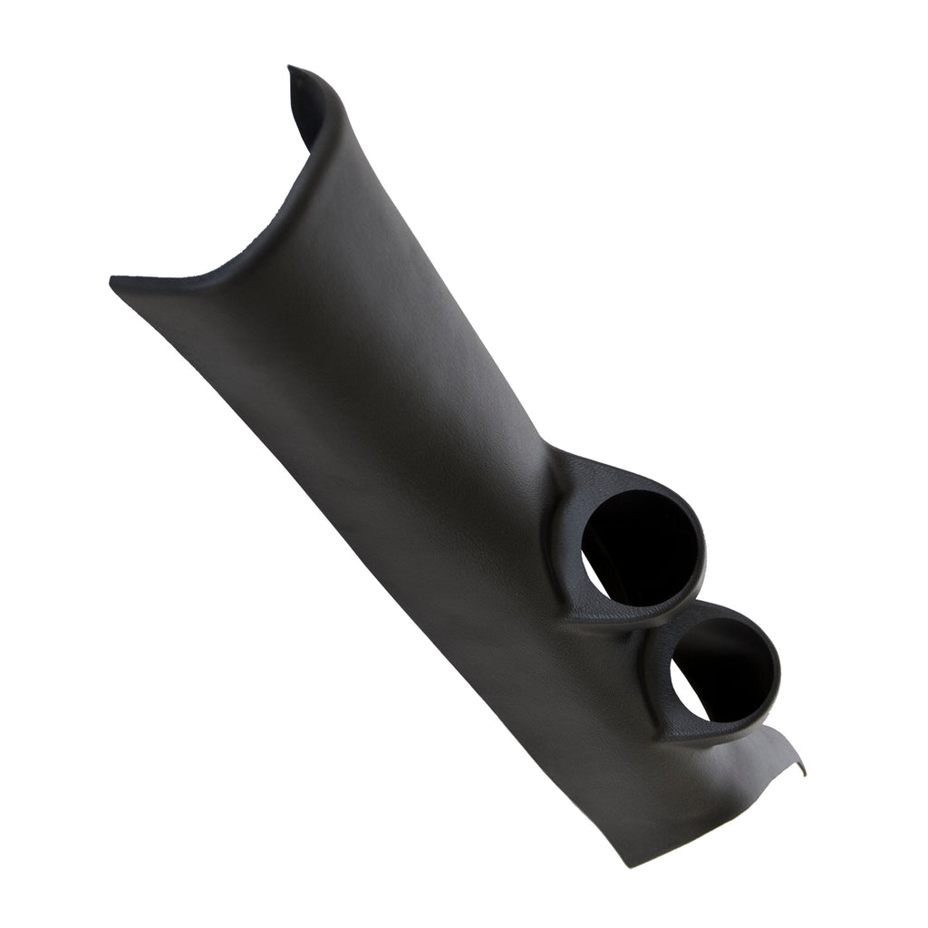 AutoMeter 17120 GAUGE MOUNT, A-PILLAR, REPALCEMENT, DUAL, 2 1/16", SILVERADO/SIERRA 14+ for Select Chevrolet Silverado 1500, Chevrolet Silverado HD, Chevrolet Silverado HD, GMC Sierra 1500, GMC Sierra HD, GMC Sierra HD