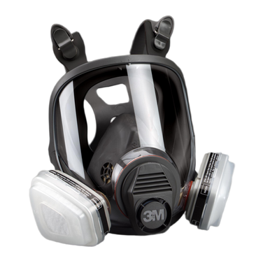 3M 07163 Full Facepiece Respirator Packout, Organic Vapor/P95, Large