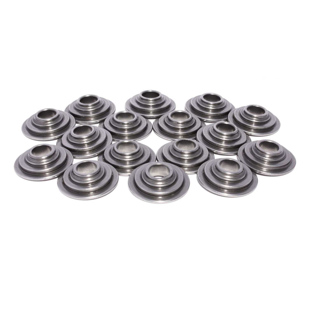 COMP Cams 1717-16 7 Degree Tool Steel Retainer Set of 16, 8mm Valve w/ 26925 Springs