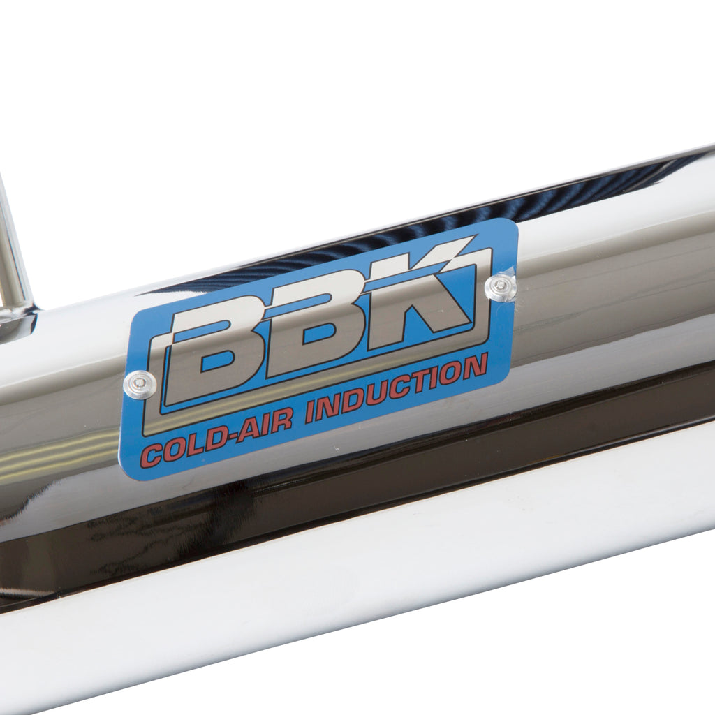 BBK Performance Parts 1717 1994-1998 MUSTANG 3.8L V6 COLD AIR INTAKE (Powder Coated Chrome) for Select Ford Mustang