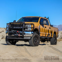 Load image into Gallery viewer, 1719-F250F350-Super-Duty-Hdx-Winch-Mount-Grille-Guard-Black-(Box-1-Of-2)
