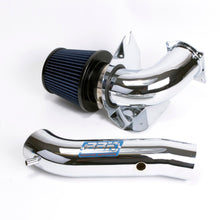 Load image into Gallery viewer, BBK Performance Parts 1719 1999-2004 MUSTANG V6 COLD AIR INTAKE FENDERWELL STYLE (Powder Coated Chrome) for Select Ford Mustang