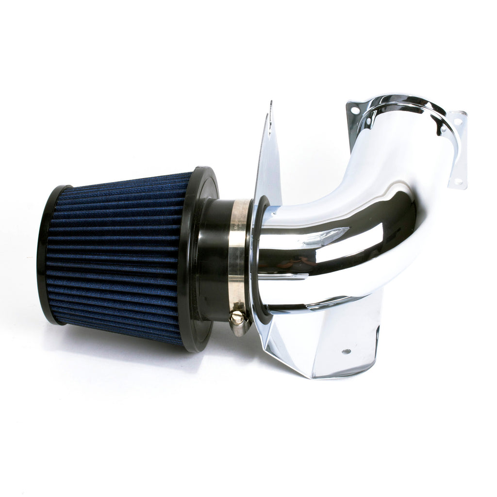 BBK Performance Parts 1719 1999-2004 MUSTANG V6 COLD AIR INTAKE FENDERWELL STYLE (Powder Coated Chrome) for Select Ford Mustang