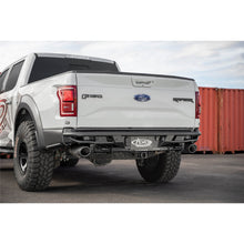 Load image into Gallery viewer, 1720-F150-Raptor-Dually-Add-Pro-Rear-Bumper-WBack-Up-Sensors-Hammer-Black-WSatin-Black-Panels