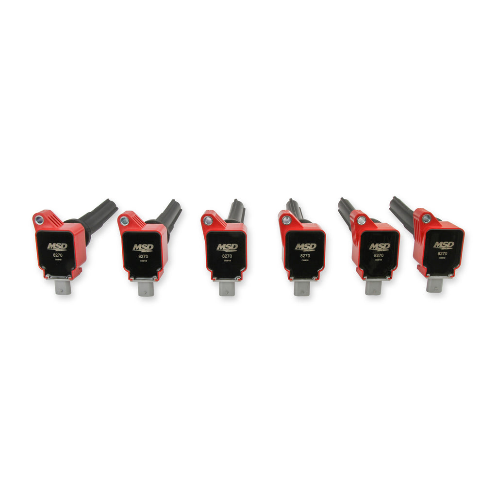1720-F150Expedition-Ecoboost-3.5L-V6-Ignition-Coil-Red-6-Pac