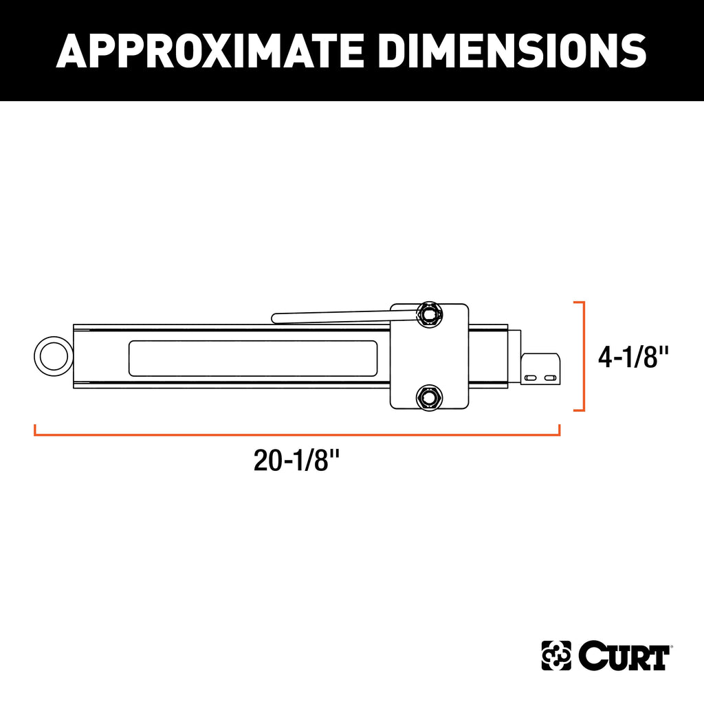 CURT 17200 Sway Control Kit