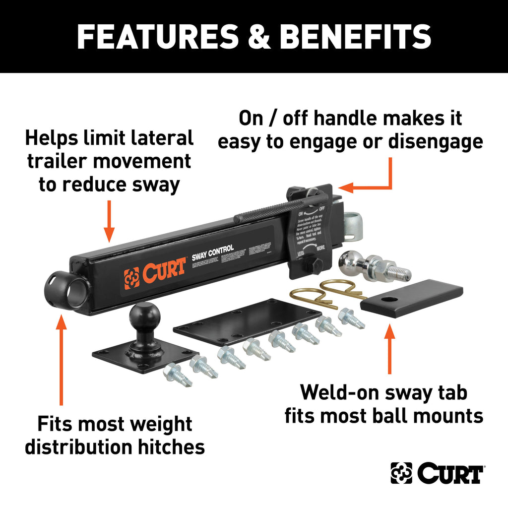 CURT 17200 Sway Control Kit