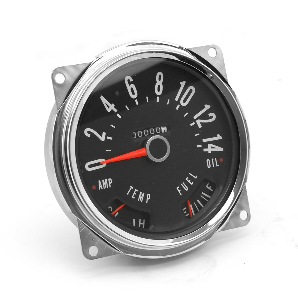 Omix 17205.02 Speedometer Assembly for Select Jeep CJ3, Jeep CJ5, Jeep CJ6, Jeep CJ7, Jeep Willys