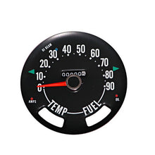 Load image into Gallery viewer, Omix 17207.01 Speedometer Head for Select Jeep CJ3, Jeep CJ5, Jeep CJ6, Jeep CJ7, Jeep Willys