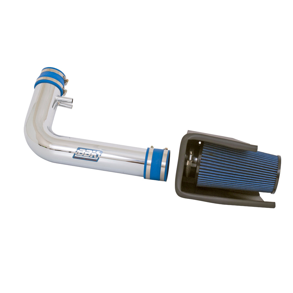 BBK Performance Parts 1720 1997-2003 FORD 4.6/5.4L F-SERIES TRUCK COLD AIR KIT (Powder Coated Chrome) for Select Ford F-150, Ford F-250