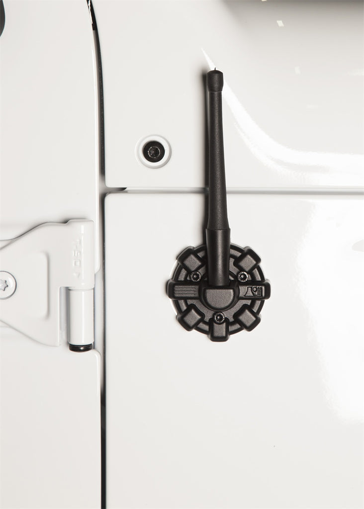 Rugged Ridge 17212.13 Elite Antenna Base for Select Jeep Gladiator, Jeep Wrangler