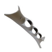 Load image into Gallery viewer, AutoMeter 17213 GAUGE MOUNT, A-PILLAR, FULL, TRIPLE, 2 1/16", TAN, DODGE RAM 03-09 for Select Dodge Ram 1500, Dodge Ram 2500, Dodge Ram 3500, Dodge Ram 4500, Dodge Ram