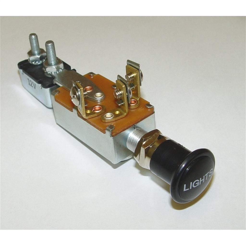 Omix 17234.01 Head Light Switch for Select Jeep CJ3, Jeep CJ5, Jeep CJ6, Jeep Willys