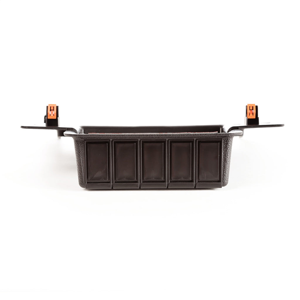 Rugged Ridge 17235.54 Lower Console Switch Panel for Select Jeep Wrangler, Jeep Wrangler JK