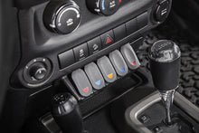 Load image into Gallery viewer, Rugged Ridge 17235.54 Lower Console Switch Panel for Select Jeep Wrangler, Jeep Wrangler JK