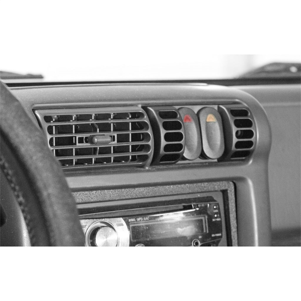 Rugged Ridge 17235.80 AC Vent Switch Pod Kit for Select Jeep TJ, Jeep Wrangler