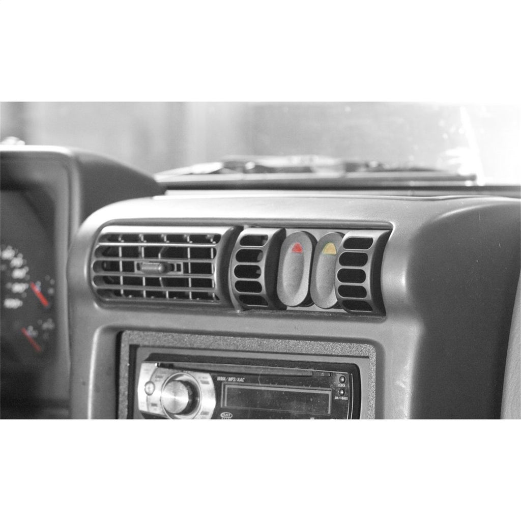 Rugged Ridge 17235.80 AC Vent Switch Pod Kit for Select Jeep TJ, Jeep Wrangler