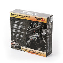 Load image into Gallery viewer, Rugged Ridge 17235.84 Lower Switch Panel Kit for Select Jeep Wrangler, Jeep Wrangler JK
