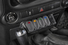 Load image into Gallery viewer, Rugged Ridge 17235.84 Lower Switch Panel Kit for Select Jeep Wrangler, Jeep Wrangler JK