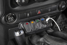 Load image into Gallery viewer, Rugged Ridge 17235.84 Lower Switch Panel Kit for Select Jeep Wrangler, Jeep Wrangler JK