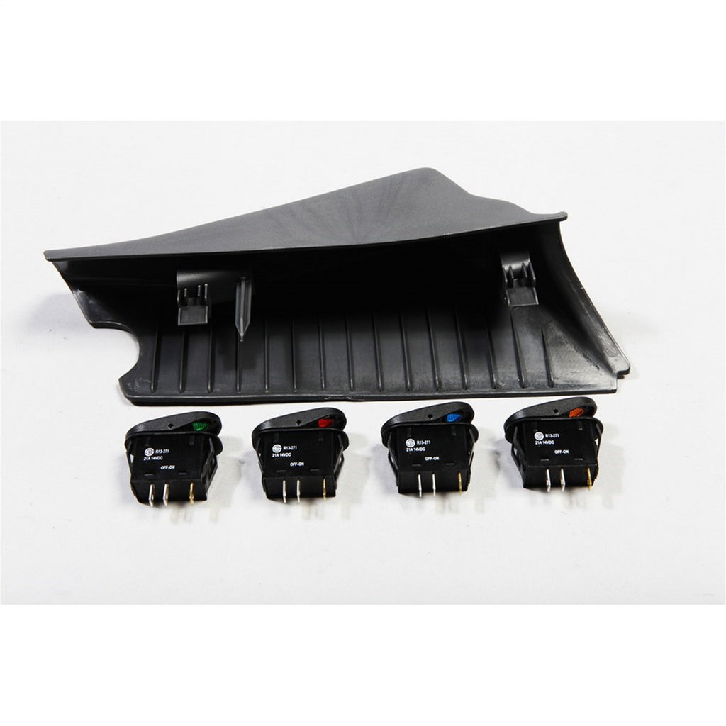 Rugged Ridge 17235.86 A Pillar Switch Pod Kit for Select Jeep Wrangler