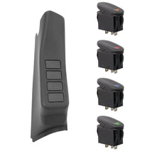 Load image into Gallery viewer, Rugged Ridge 17235.97 A Pillar Switch Pod Kit for Select Jeep Wrangler, Jeep Wrangler JK