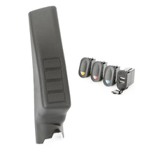 Load image into Gallery viewer, Rugged Ridge 17235.98 A Pillar Switch Pod Kit for Select Jeep Wrangler, Jeep Wrangler JK