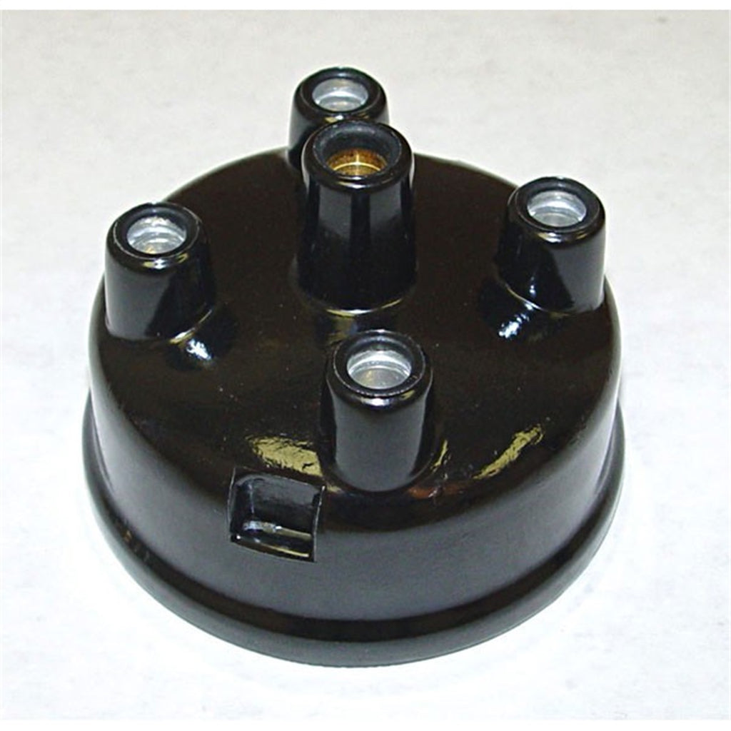 Omix 17244.01 Distributor Cap for Select Jeep CJ3, Jeep CJ5, Jeep CJ6, Jeep Willys, Willys MB
