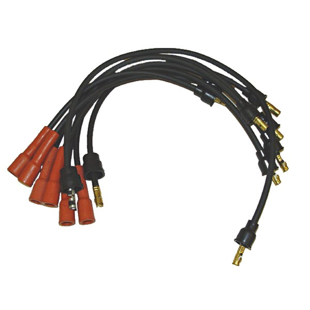 Omix 17245.09 Spark Plug Wire Set for Select Jeep CJ5, Jeep CJ7, Jeep Scrambler, Jeep Wrangler