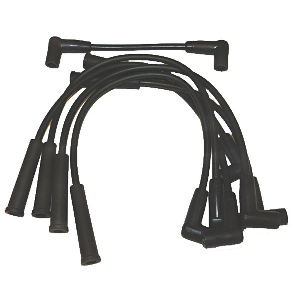 Omix 17245.11 Spark Plug Wire Set for Select Jeep Cherokee, Jeep TJ, Jeep Wrangler
