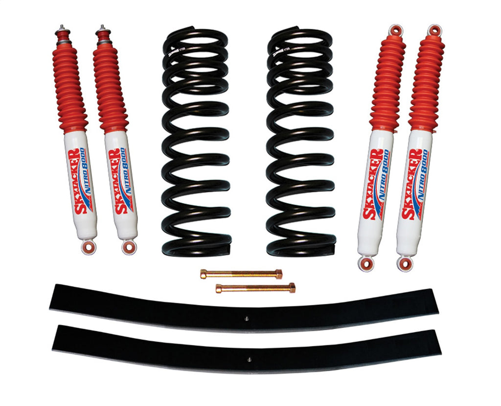 Skyjacker 172EBK-N 2.5-3IN. 66-77 EARLY BRO 4WD for Select Ford Bronco