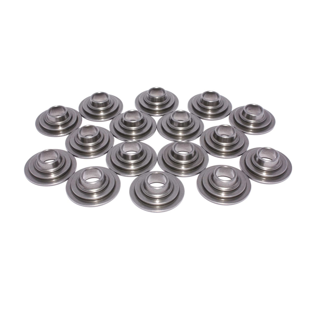 COMP Cams 1730-16 10 Degree Tool Steel Retainer Set of 16 All Valves w/ 1.437"-1.500" O.D. Springs
