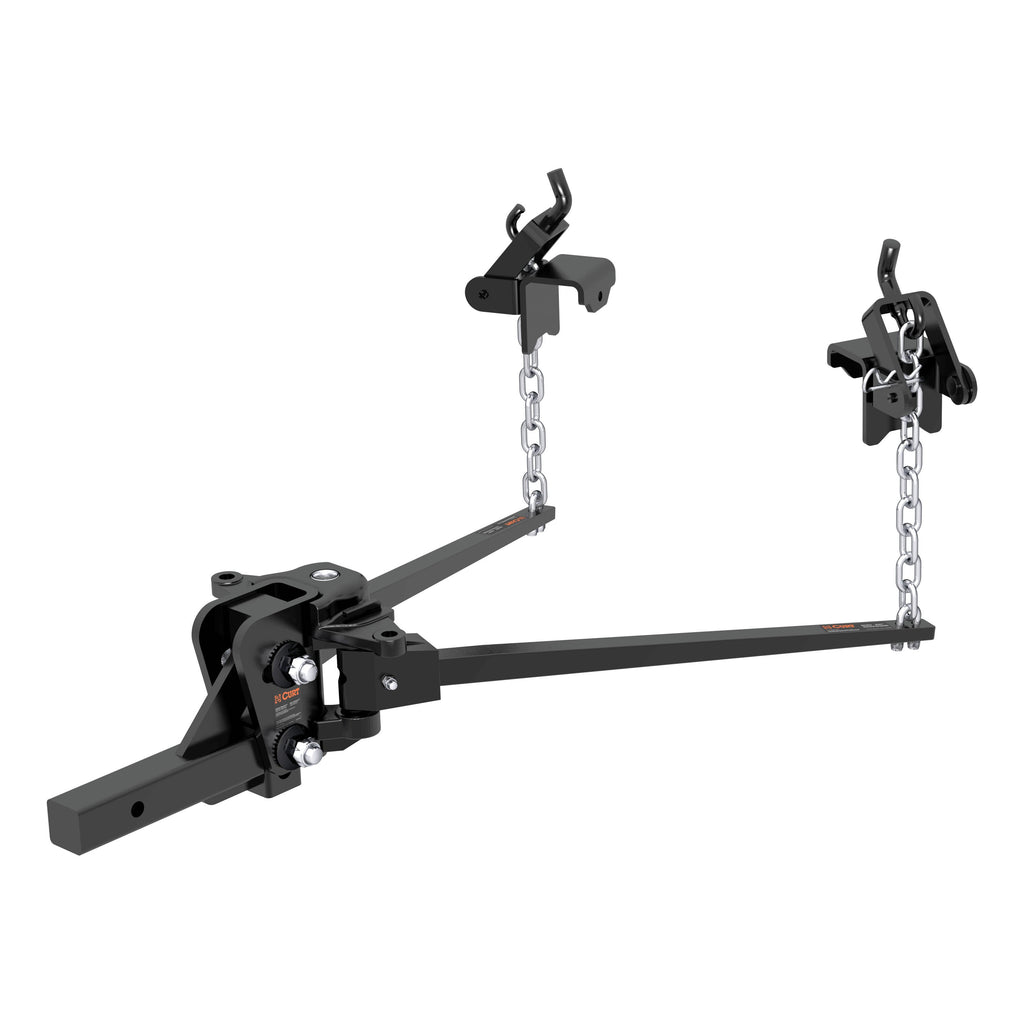CURT 17300 Long Trunnion Bar Weight Distribution Hitch (5K - 6K lbs., 30-5/8" Bars)