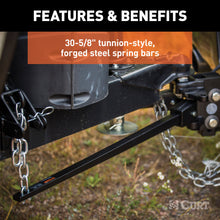 Load image into Gallery viewer, CURT 17302 Long Trunnion Bar Weight Distribution Hitch (8K - 10K lbs., 30-5/8" Bars)