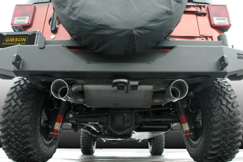 Gibson Performance Exhaust 17303 Dual Split Exhaust System for Select Jeep Wrangler