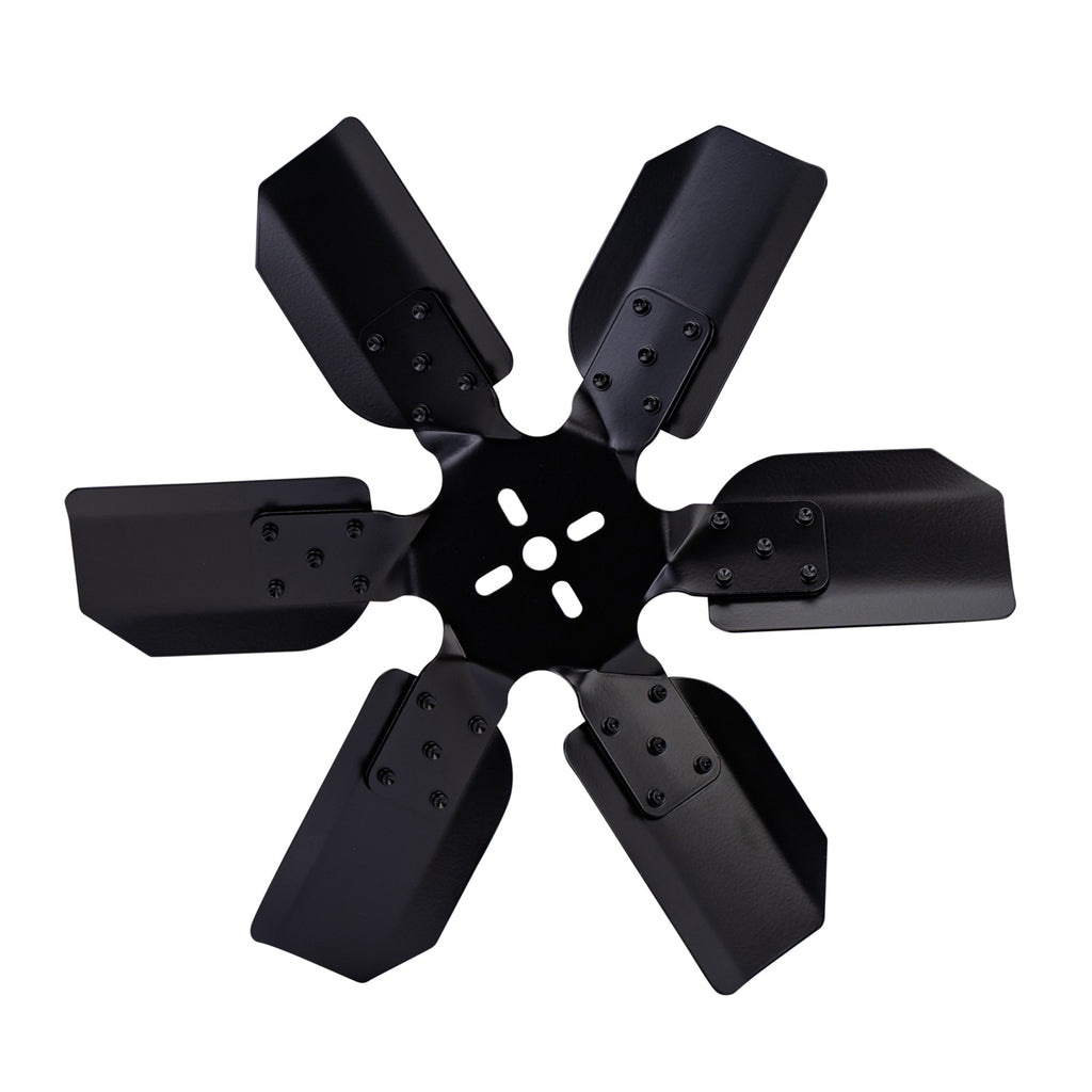 Derale 17318 18" Standard Rotation Rigid Race Fan, Steel Blade