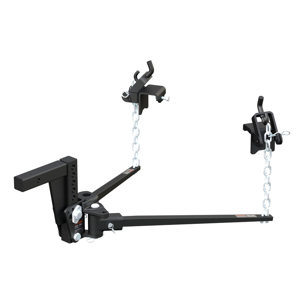 CURT 17352 Deep Drop Trunnion Bar Weight Distribution Hitch (8K - 10K lbs, 30-5/8" Bars)