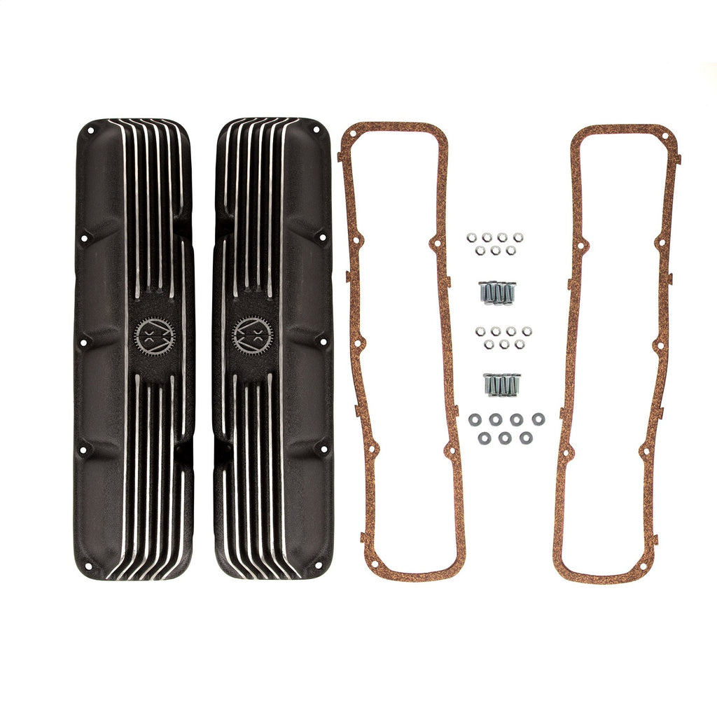 Omix 17401.10 Valve Cover Set for Select Jeep CJ5, Jeep CJ6, Jeep CJ7, Jeep Cherokee, Jeep Commando, Jeep Grand Wagoneer, Jeep J-2500, Jeep J-2600, Jeep J-4800, Jeep J10, Jeep J20, Jeep Wagoneer