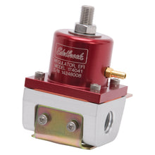 Load image into Gallery viewer, Edelbrock 174041 EFI Fuel Pressure Regulator -6 AN (180 GPH) in Red/Clear Finish
